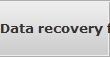 Data recovery for Cottonwood data